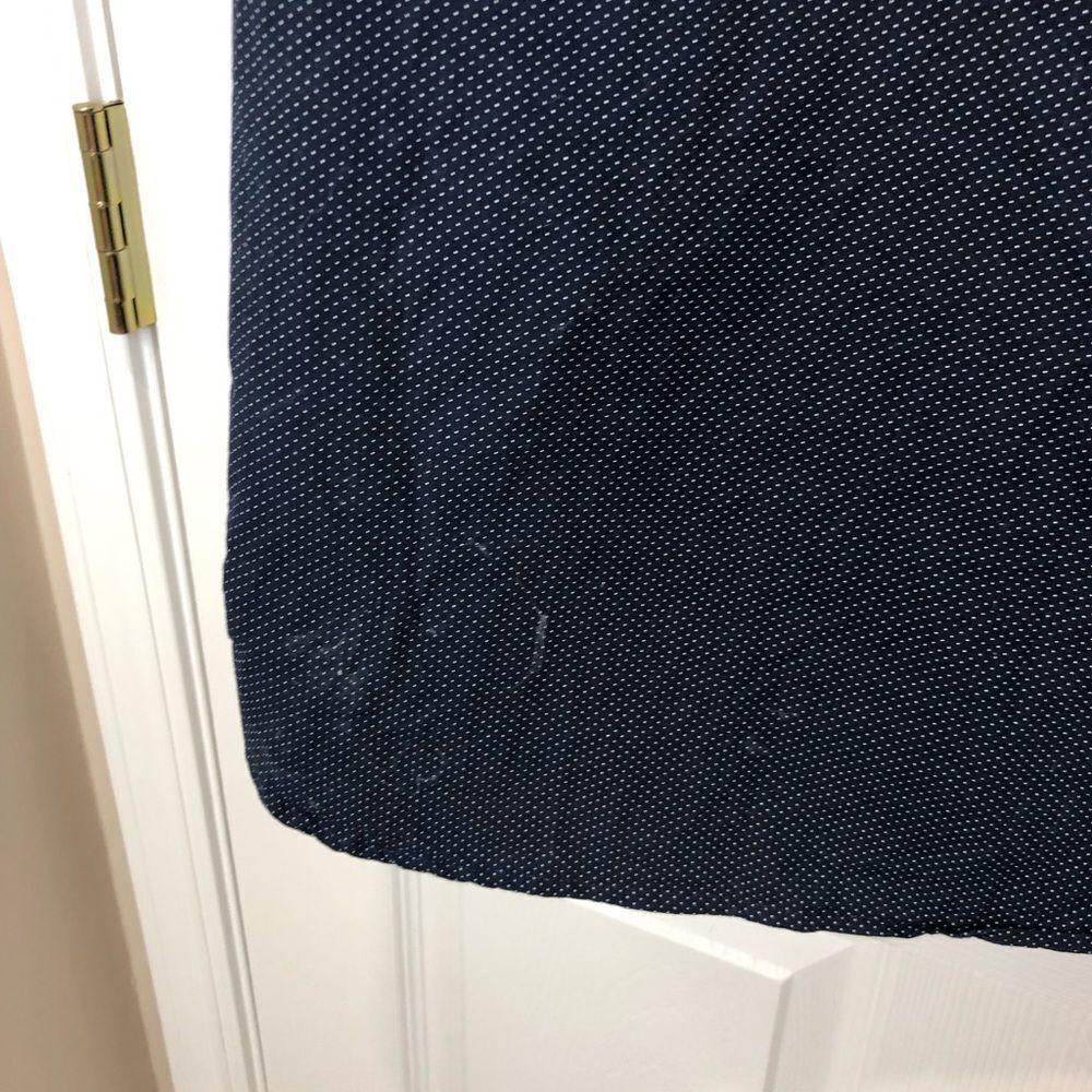 Denim & Flower Ricky Singh navy blue button up short sleeve collared shirt - Picture 12 of 14